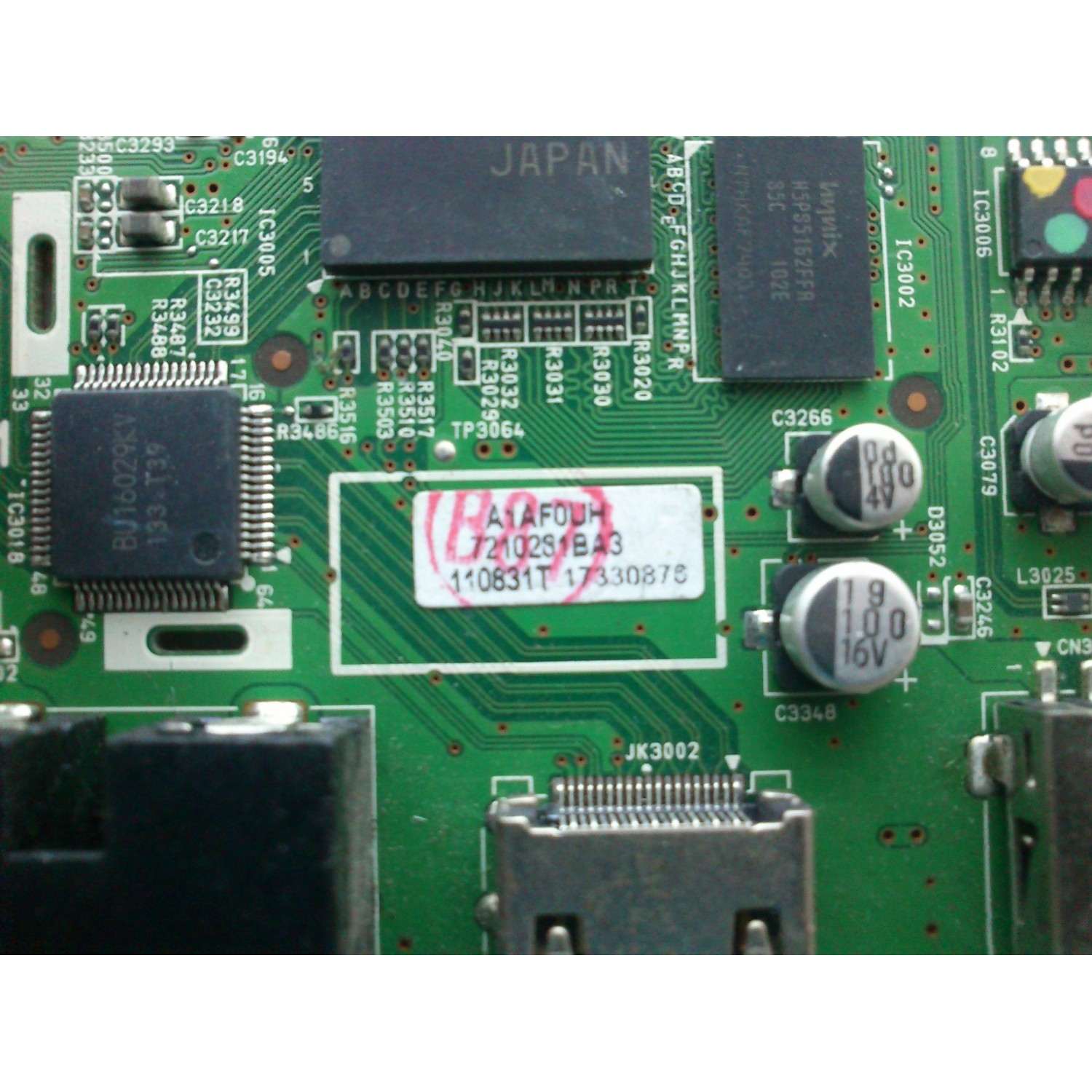 MAIN DIGITAL A1AF0UH / EMERSON A17FDMMA-001-DM MODELO CLC320EM2F DS1 - Imagen 2